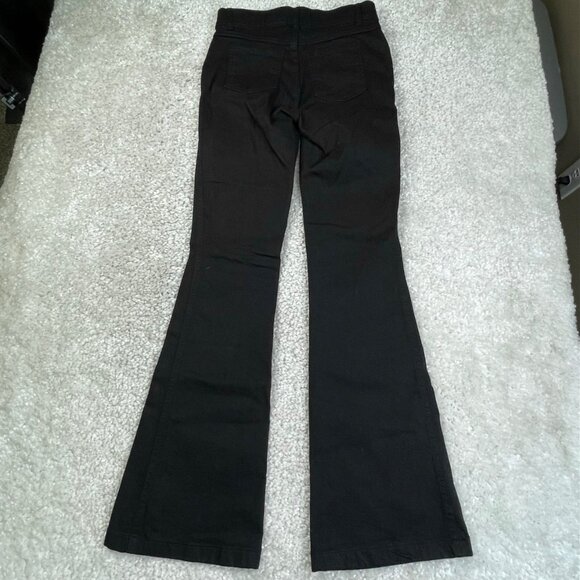 Spanx Pull On Flare Stretch Jean Black - Picture 3 of 11